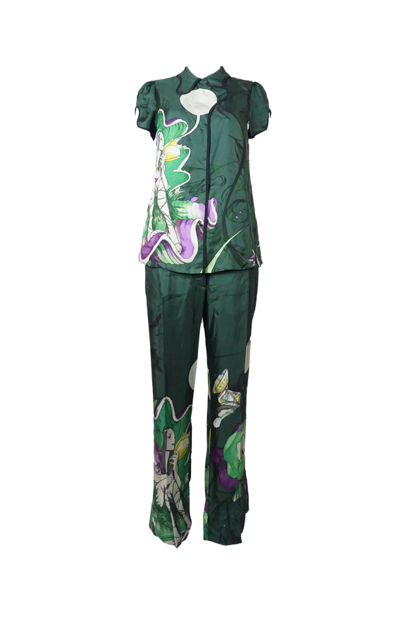 S/s 2008 Fairy Collection Forest Green Artistic Ensemble